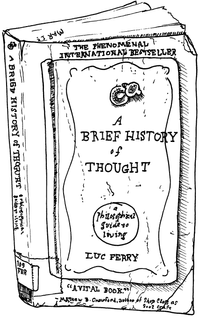 Drawing of “A Brief History of Thought: A Philosophical Guide to Living”
