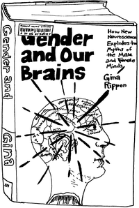 Drawing of “Gender and Our Brains: How New Neuroscience Explodes the Myths of the Male and Female Minds”