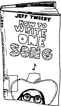 Drawing of “How to Write One Song: Loving the Things We Create and How They Love Us Back”