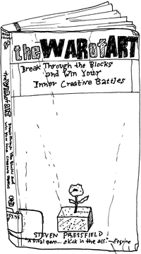 Drawing of “The War of Art: Break Through the Blocks and Win Your Inner Creative Battles”