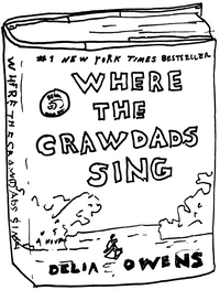 Drawing of “Where the Crawdads Sing”